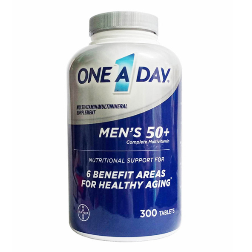 One A Day Men's Multivitamin 50 Plus, 300 Tablets
