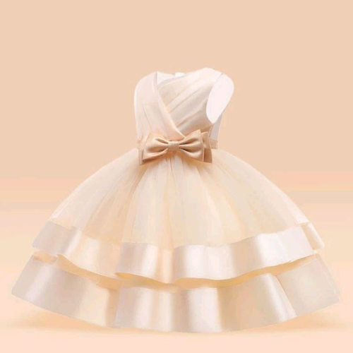 Elegant Blossom Baby Girls Dress Kids' Cloth