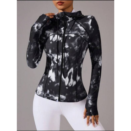 Dynamic Monochrome Jacket
