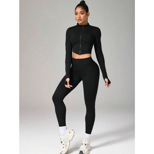 Eclipse Black Activewear Set