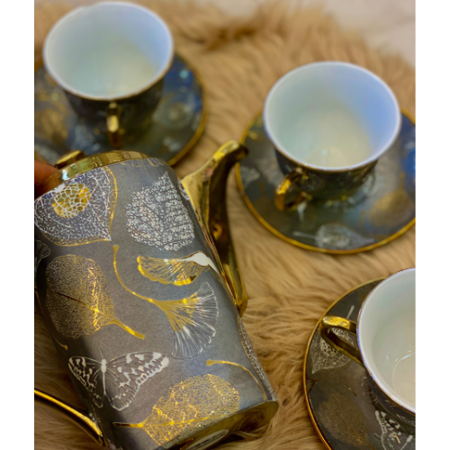 Floral Majesty Tea Set