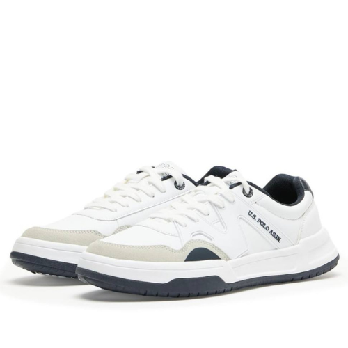 Original US polo sneakers - White with Black accents