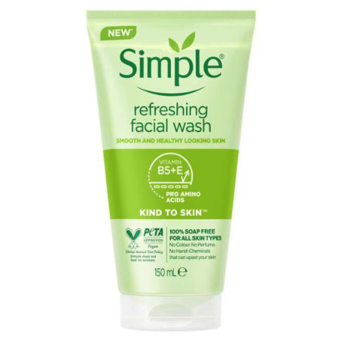 Simple Refreshing Facial Gel Wash 150ml