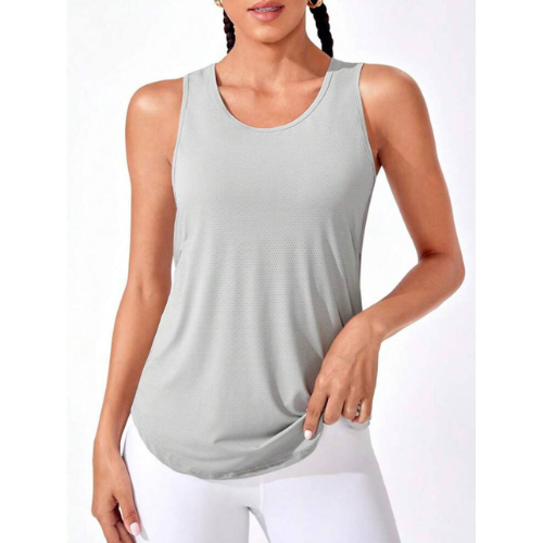 Gray Breeze Athletic Tank Top