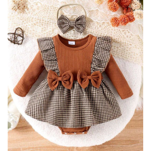 Houndstooth Harmony Kids' Cloth