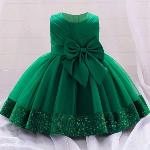 Radiant Forest Gown Kids' Cloth