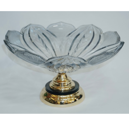 Decorative glass bowl
