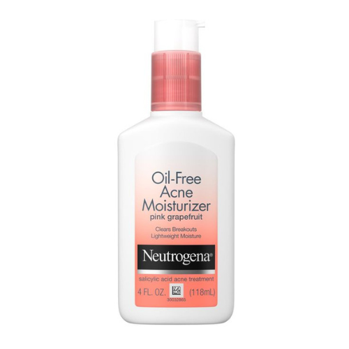 Neutrogena Oil Free Acne Facial Moisturizer Salicylic Acid Acne Treatment